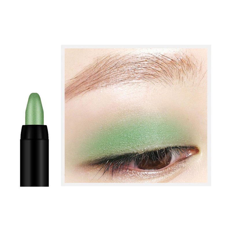Eye makeup colored pearlescent pen, highlighter stick, twist-up eyeshadow stick, matte waterproof aegyo sal pen, makeup